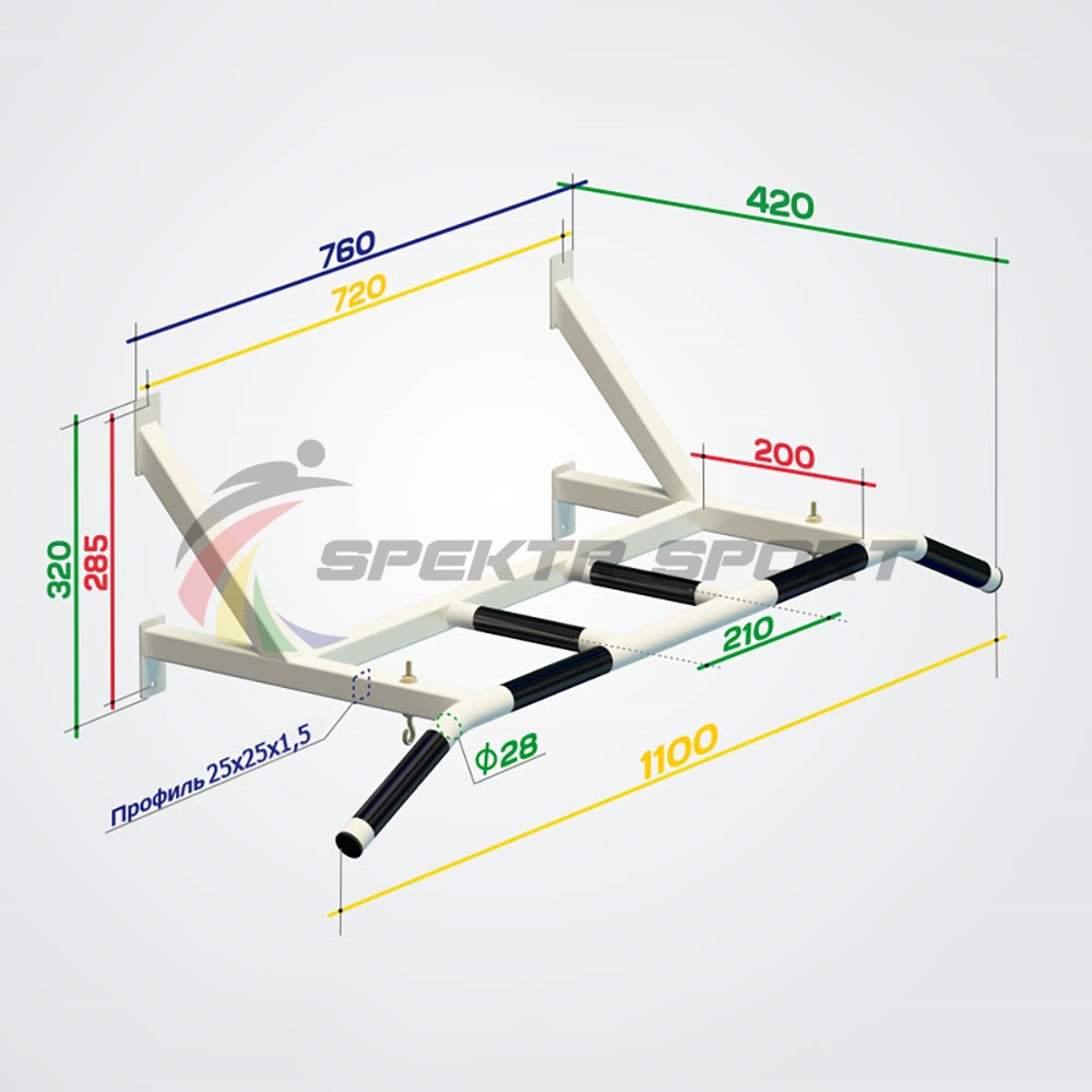 Турник размеры. Турник SPEKTR Sport Классик 1. Турник SPEKTR Sport Классик 3. Турник настенный чертеж. Брусья настенные чертеж.